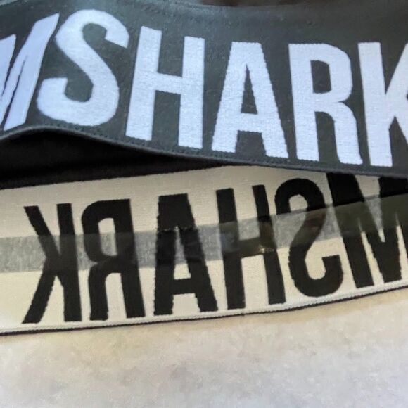 Gymshark Training Brandmark Sports Bra Womens Size M Black Racerback Active Bra - Picture 5 of 10